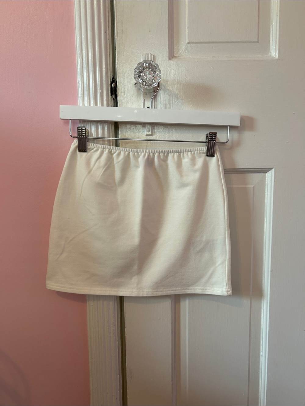 Edikted White Mini Skirt